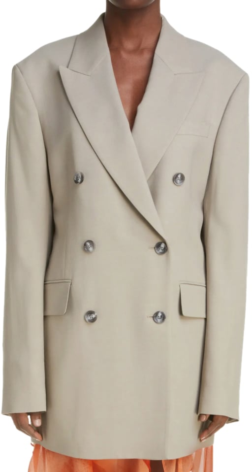 Acne Studios Acne Studios Blazer - Dusty Grey Grijs