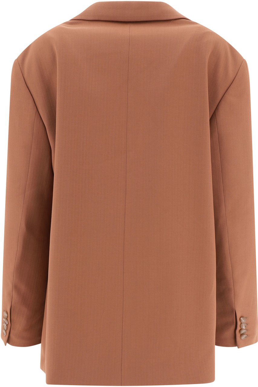 Acne Studios Single-breasted blazer Bruin
