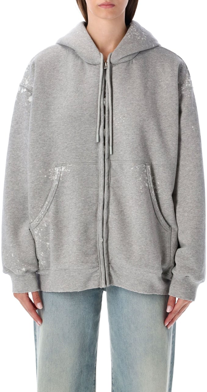 Acne Studios Flexa Fleece Eco Fur Inside Grigio Grijs