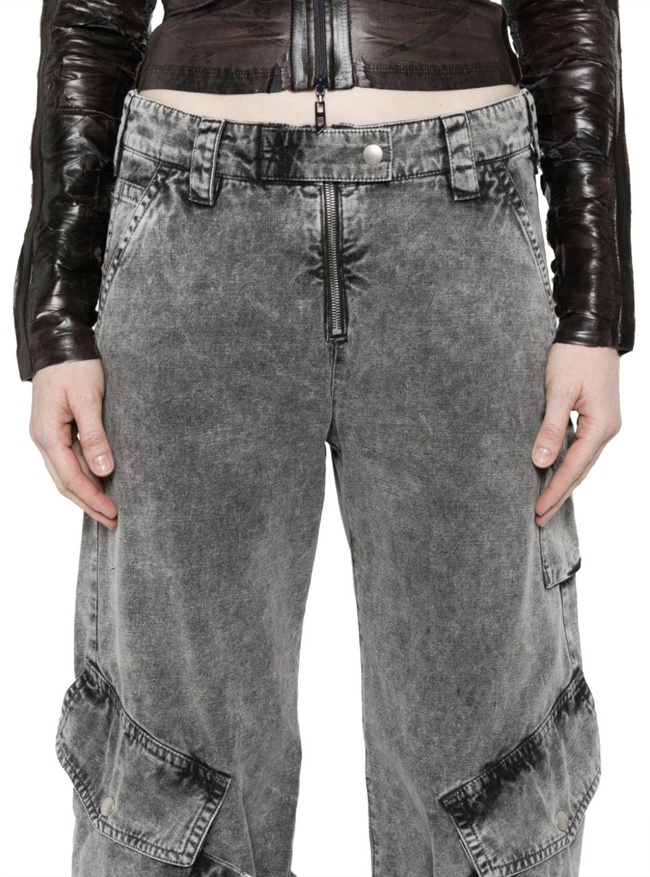 Acne Studios Acne Studios Jeans Washed Anthracite Grijs