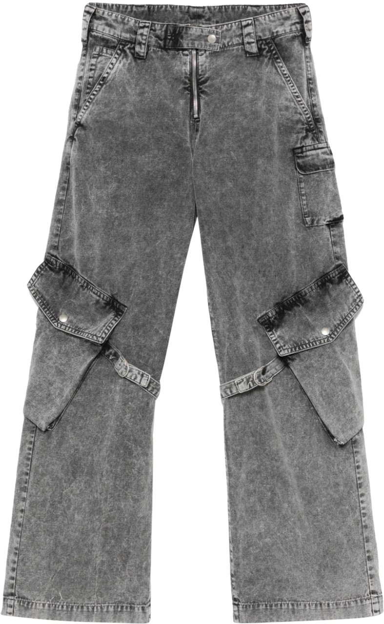 Acne Studios Acne Studios Jeans Washed Anthracite Grijs