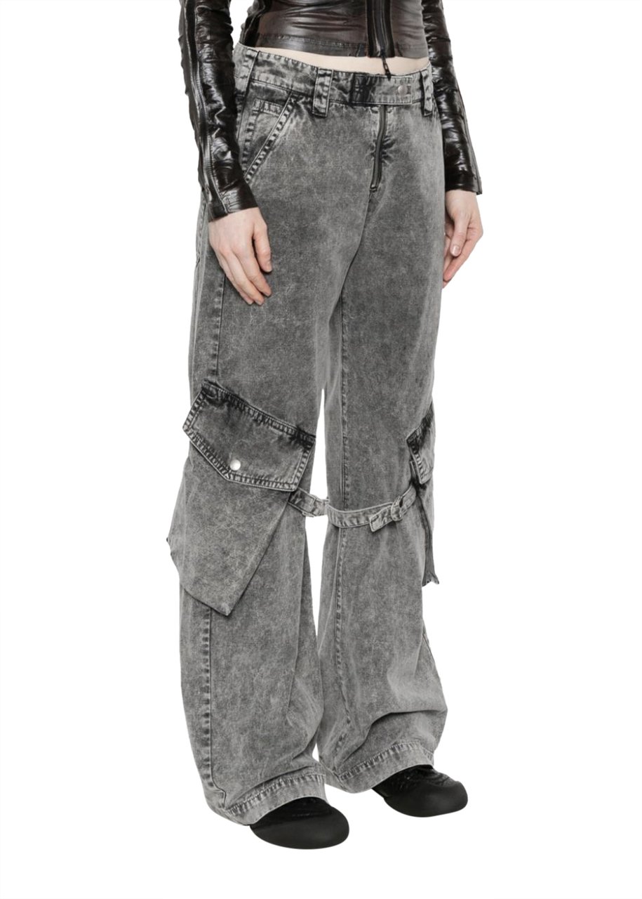 Acne Studios Acne Studios Jeans Washed Anthracite Grijs