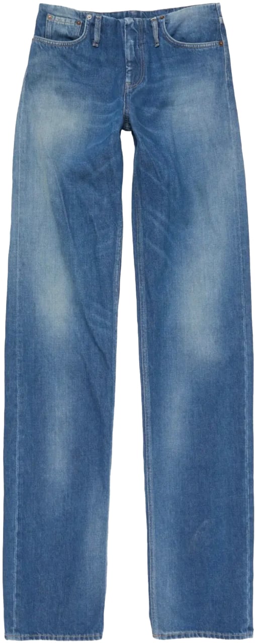 Acne Studios Acne Studios Jeans Mid Blue Blauw