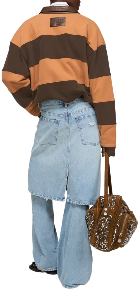 Acne Studios Jeans Light Blue Blauw