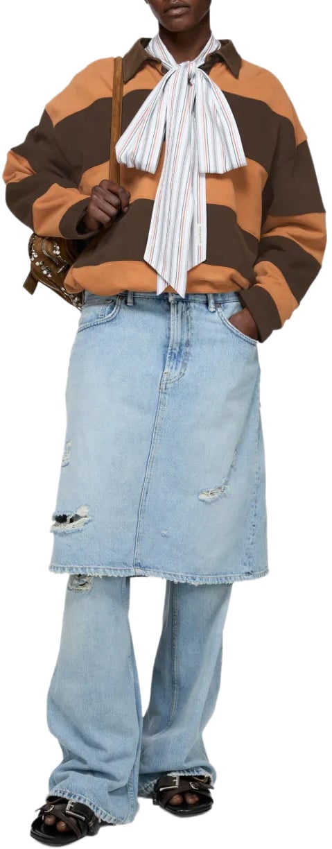 Acne Studios Jeans Light Blue Blauw