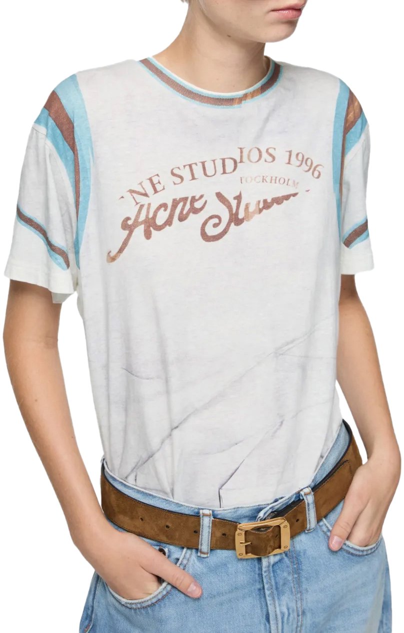 Acne Studios T-shirt White Wit