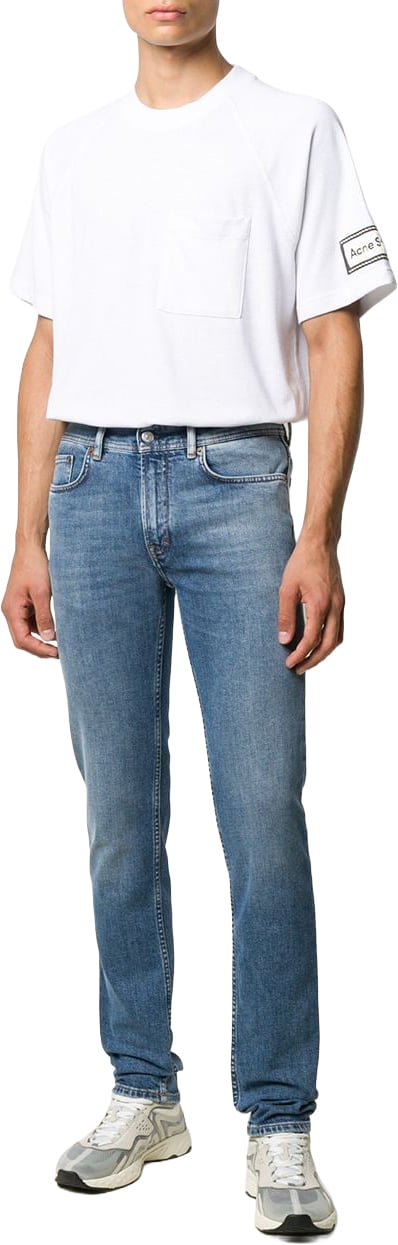 Acne Studios Jeans Navy Blauw