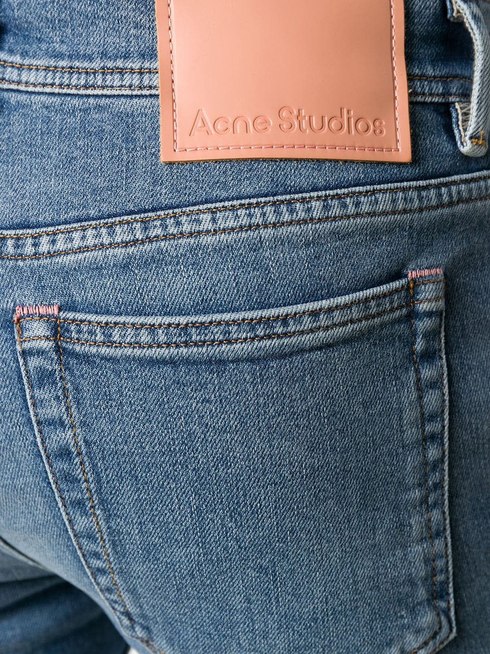 Acne Studios Jeans Navy Blauw