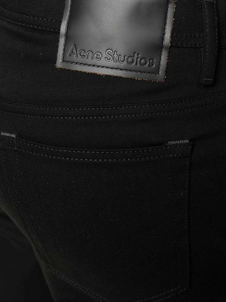 Acne Studios Jeans Black Zwart