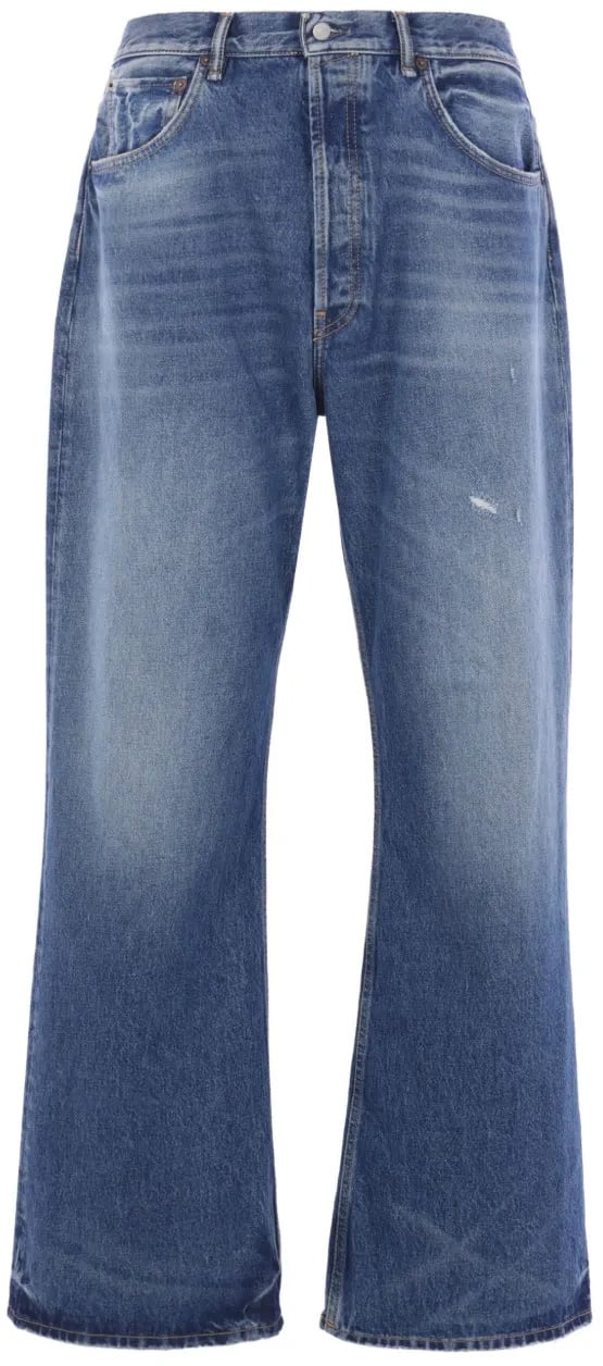 Acne Studios 2021m Jeans Vintage Blue Blauw