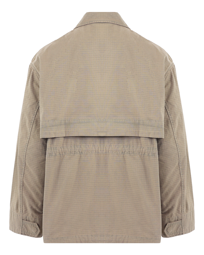 Acne Studios Heren Ripstop Jacket Beige Beige