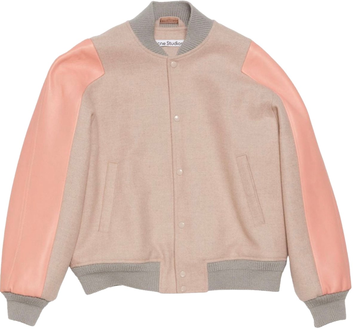 Acne Studios Acne Studios Jacket Pastel Pink Roze