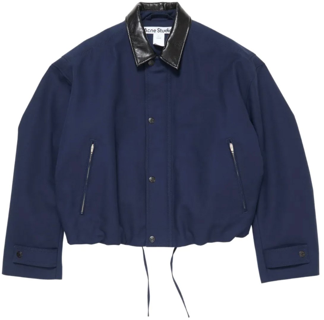 Acne Studios Acne Studios Jacket Navy Blauw