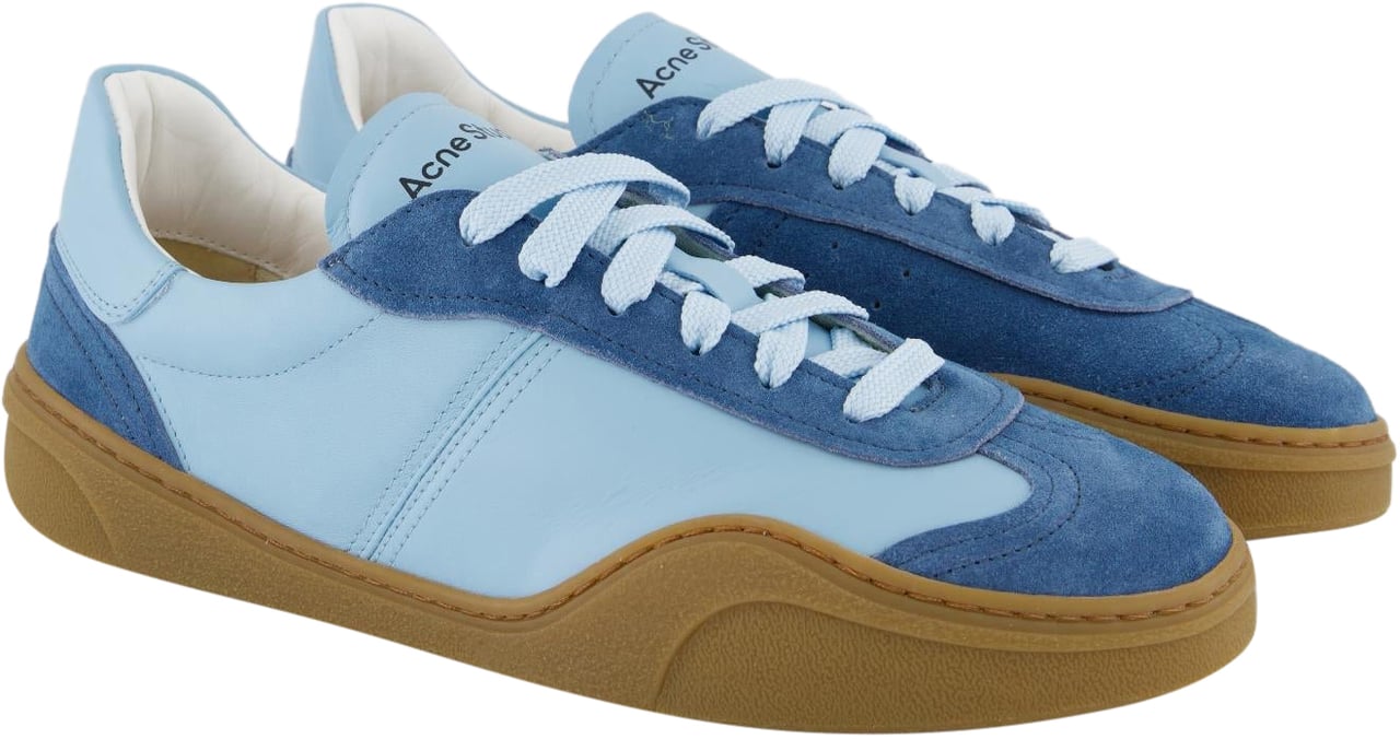 Acne Studios Heren Bars Sneaker Blauw Blauw