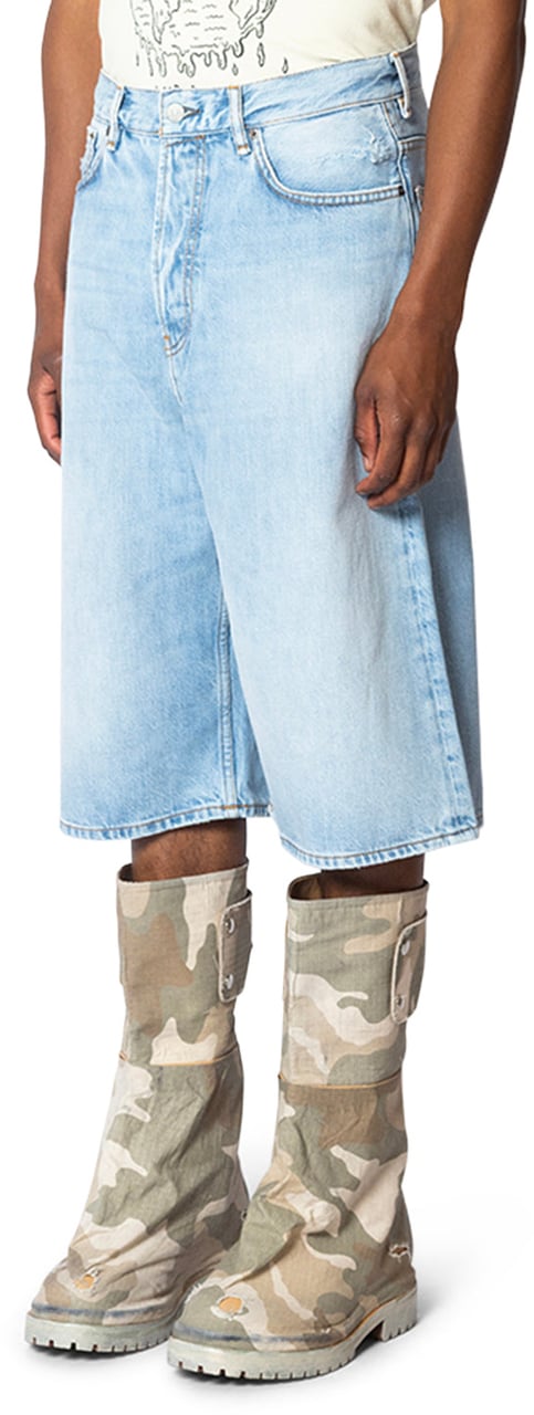 Acne Studios FN-MN-SHOR000235 LIGHT BLUE Blauw