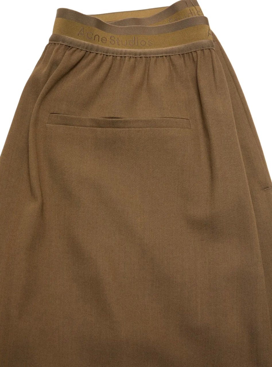 Acne Studios Trousers Brown Bruin