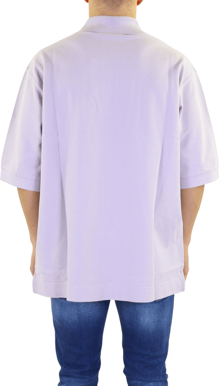 Acne Studios Heren Bubbly Logo on Pocket Paars Geel