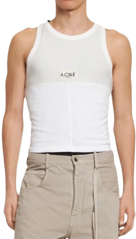 Acne Studios Acne Studios Tank Top - Optic White Wit