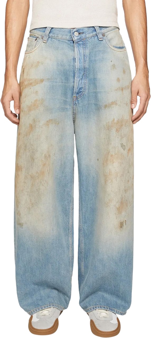 Acne Studios Jeans 2023 U Penicillin Mid Blue Blauw