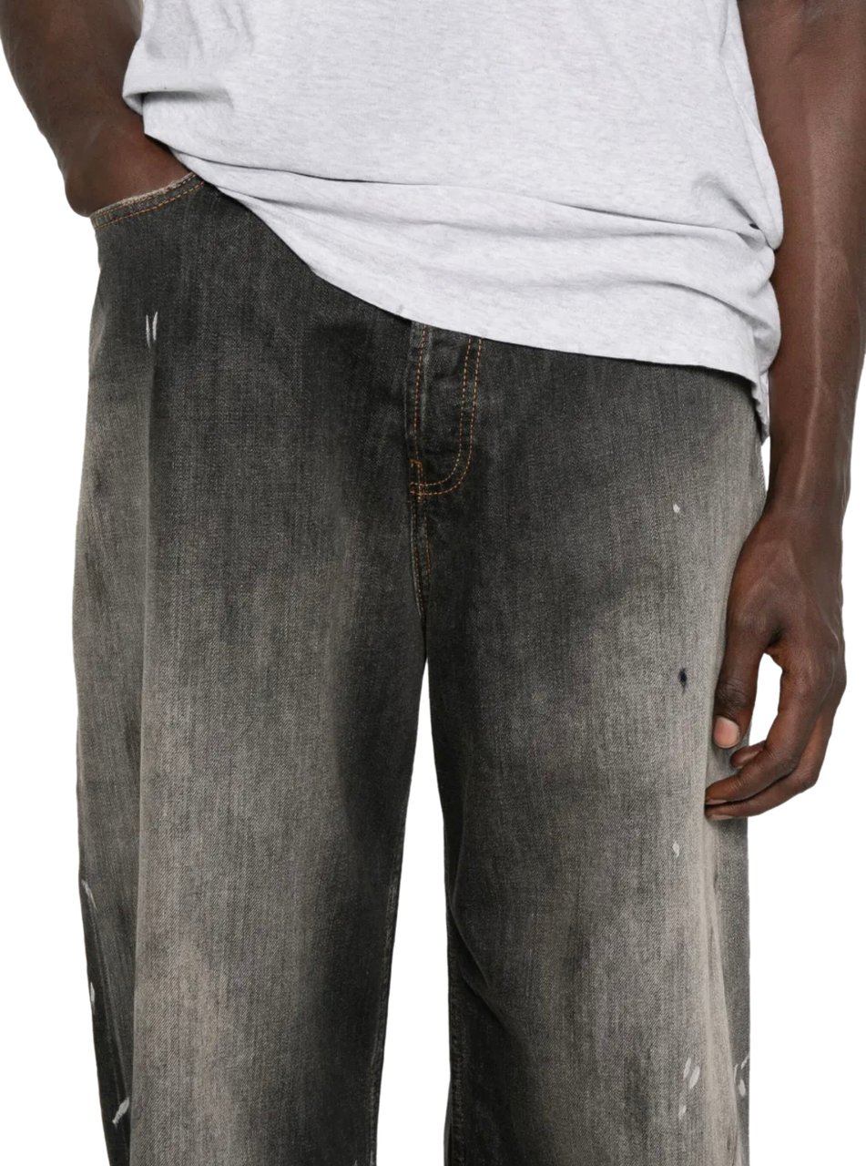 Acne Studios Acne Studios 2023 U Trafalgar Jeans Black Zwart