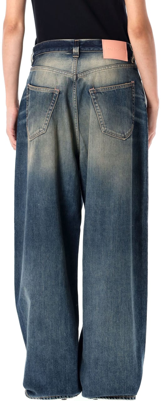 Acne Studios 2023 Loose fit jeans Blauw