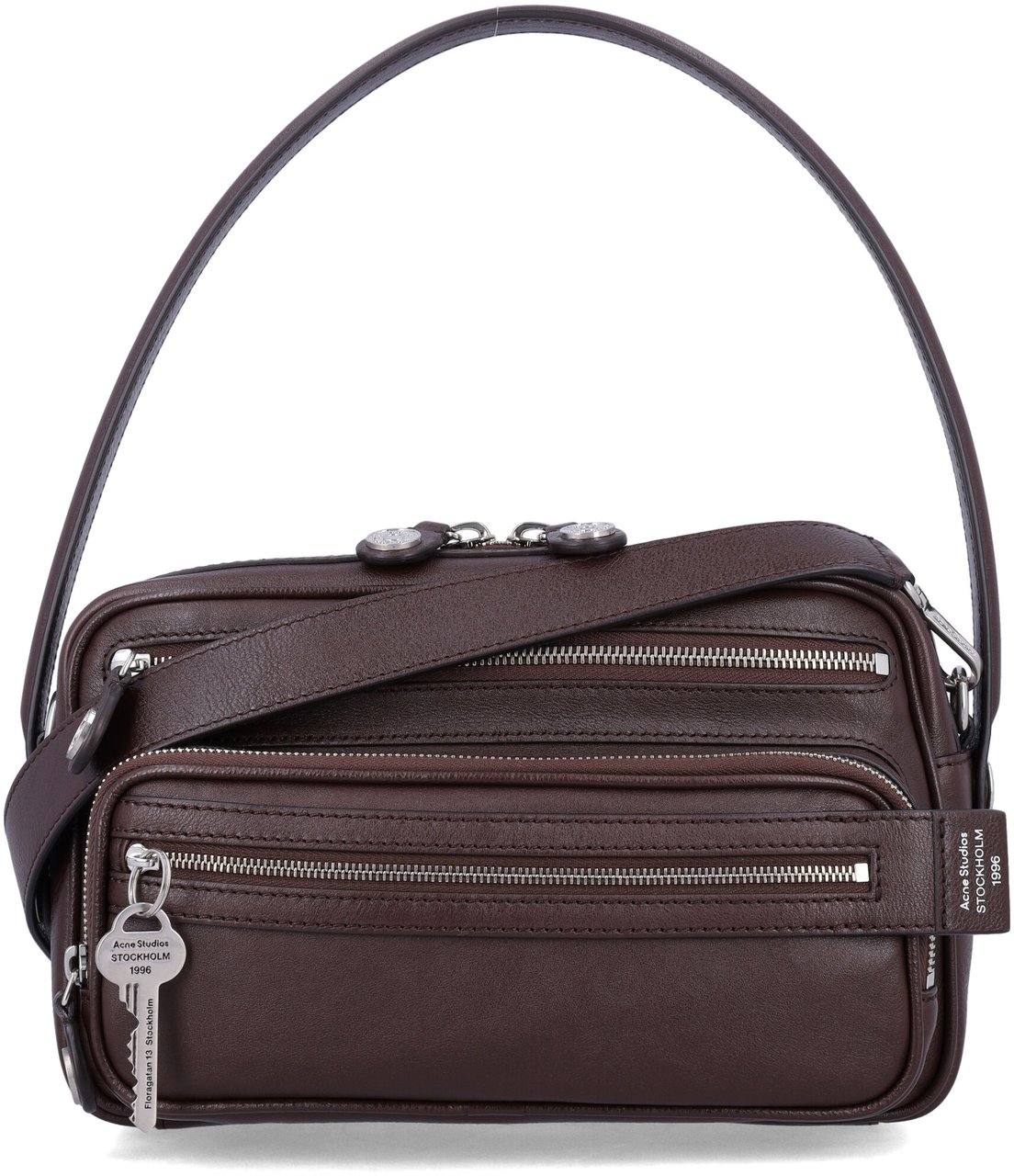Acne Studios Acne Studios Camero leather party bag Bruin
