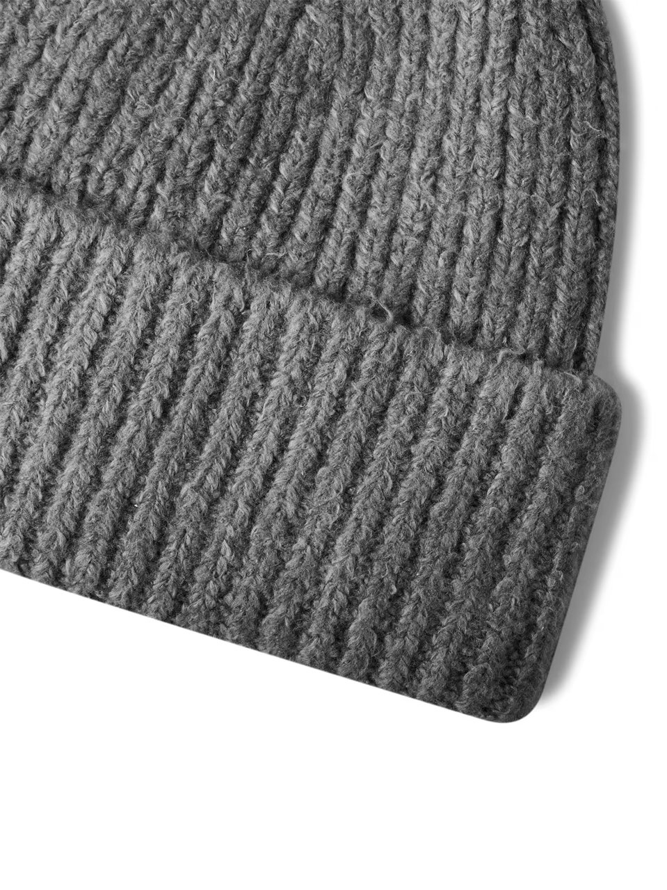Acne Studios Korval Wool Blend Beanie Grijs