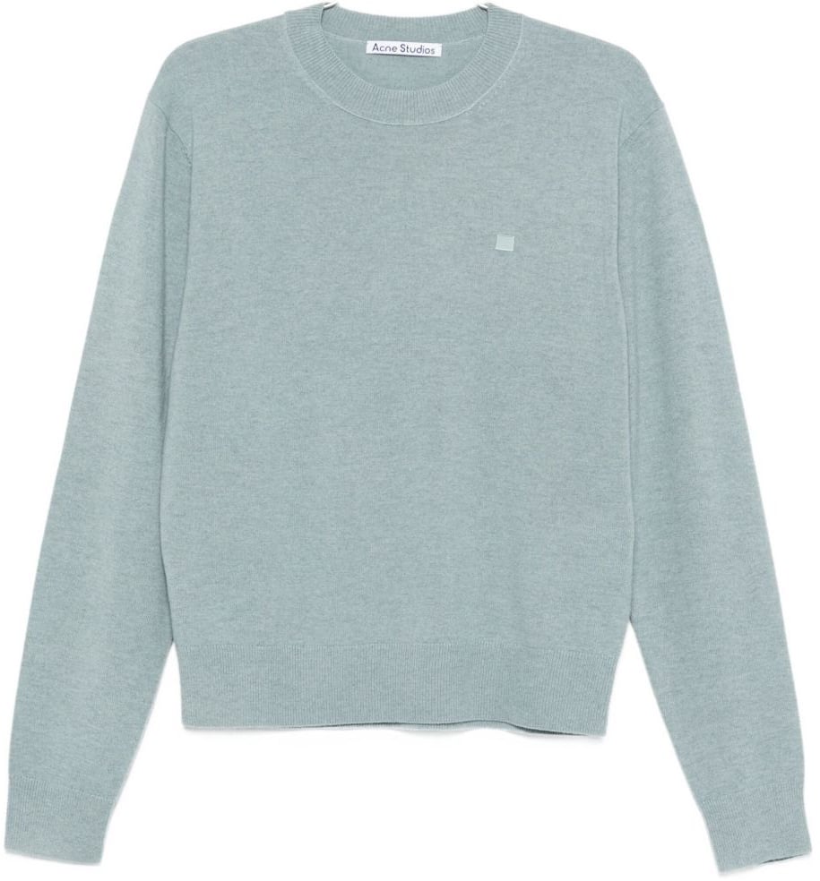 Acne Studios Sweaters Clear Blue Blauw