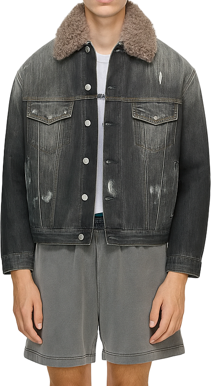 Acne Studios FN-UX-OUTW000095 BLACK Zwart