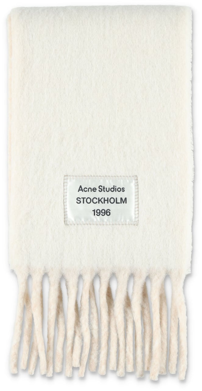 Acne Studios Volly Scarf Bianco Wit
