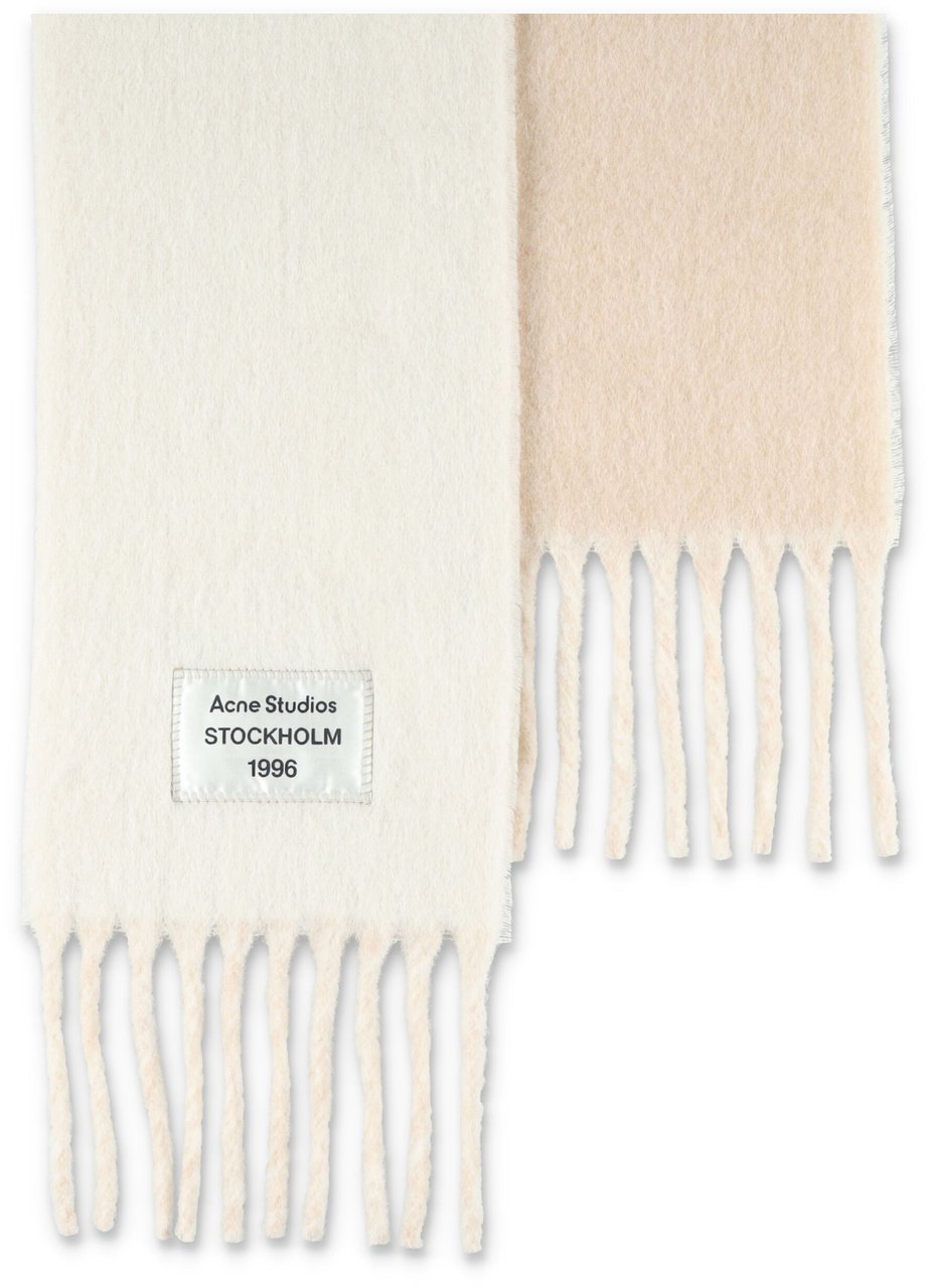Acne Studios Volly Scarf Bianco Wit