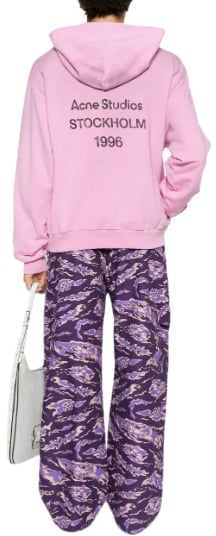 Acne Studios Sweater Cotton Candy Pink Roze