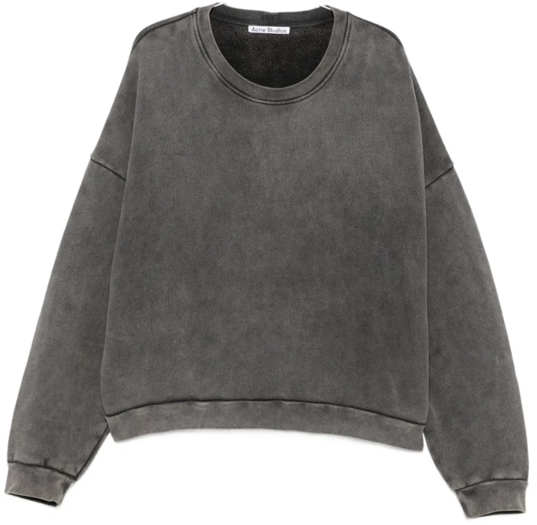 Acne Studios Acne Studios Sweater Faded Black Zwart