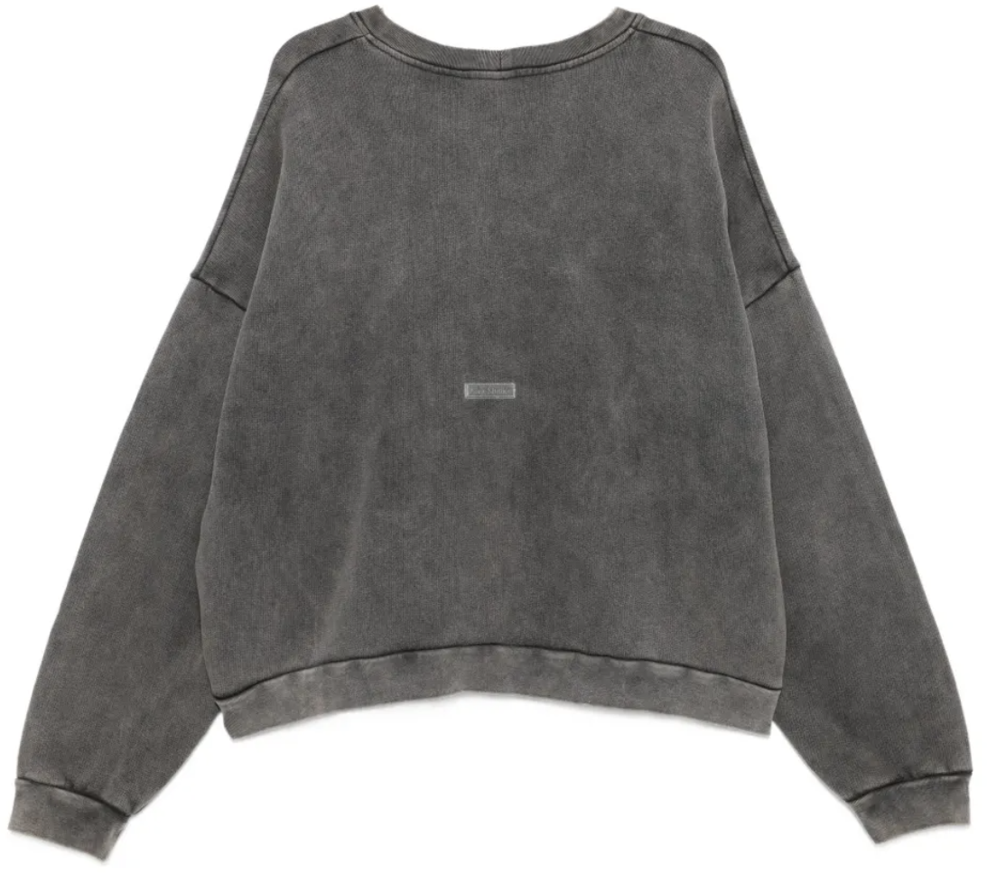 Acne Studios Acne Studios Sweater Faded Black Zwart