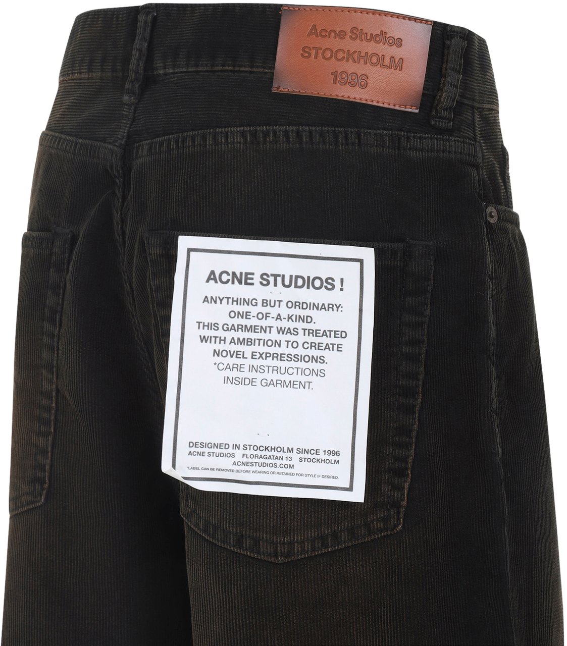 Acne Studios ACNE STUDIOS CK0132 Zwart