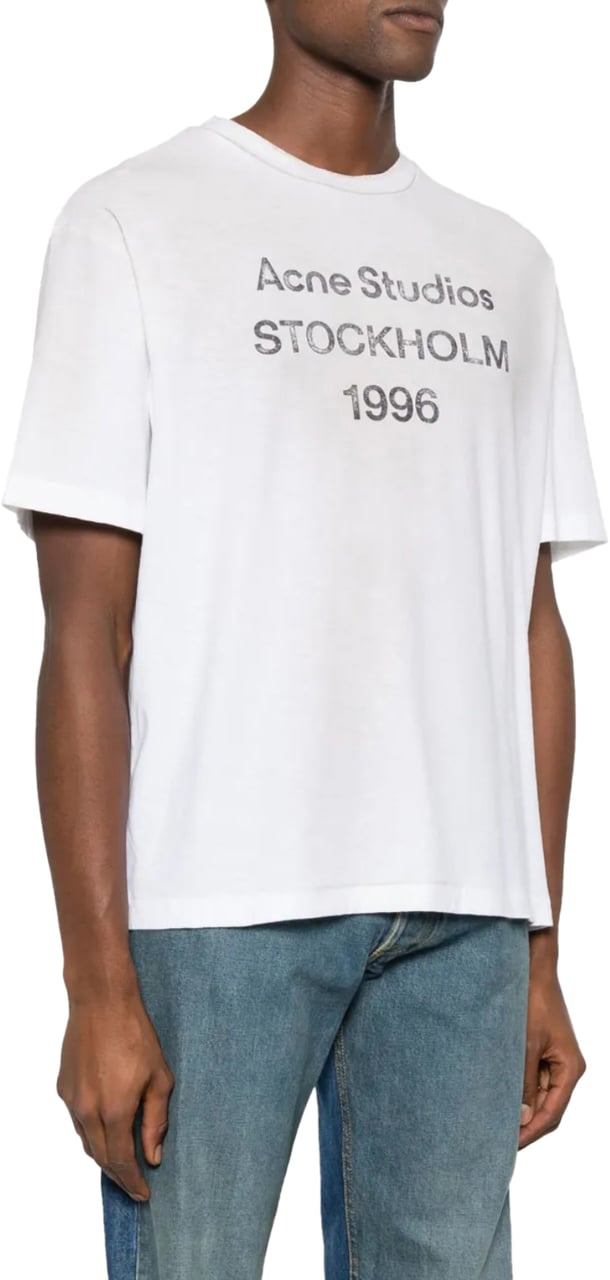Acne Studios Acne Studios T-shirt Dusty White Wit