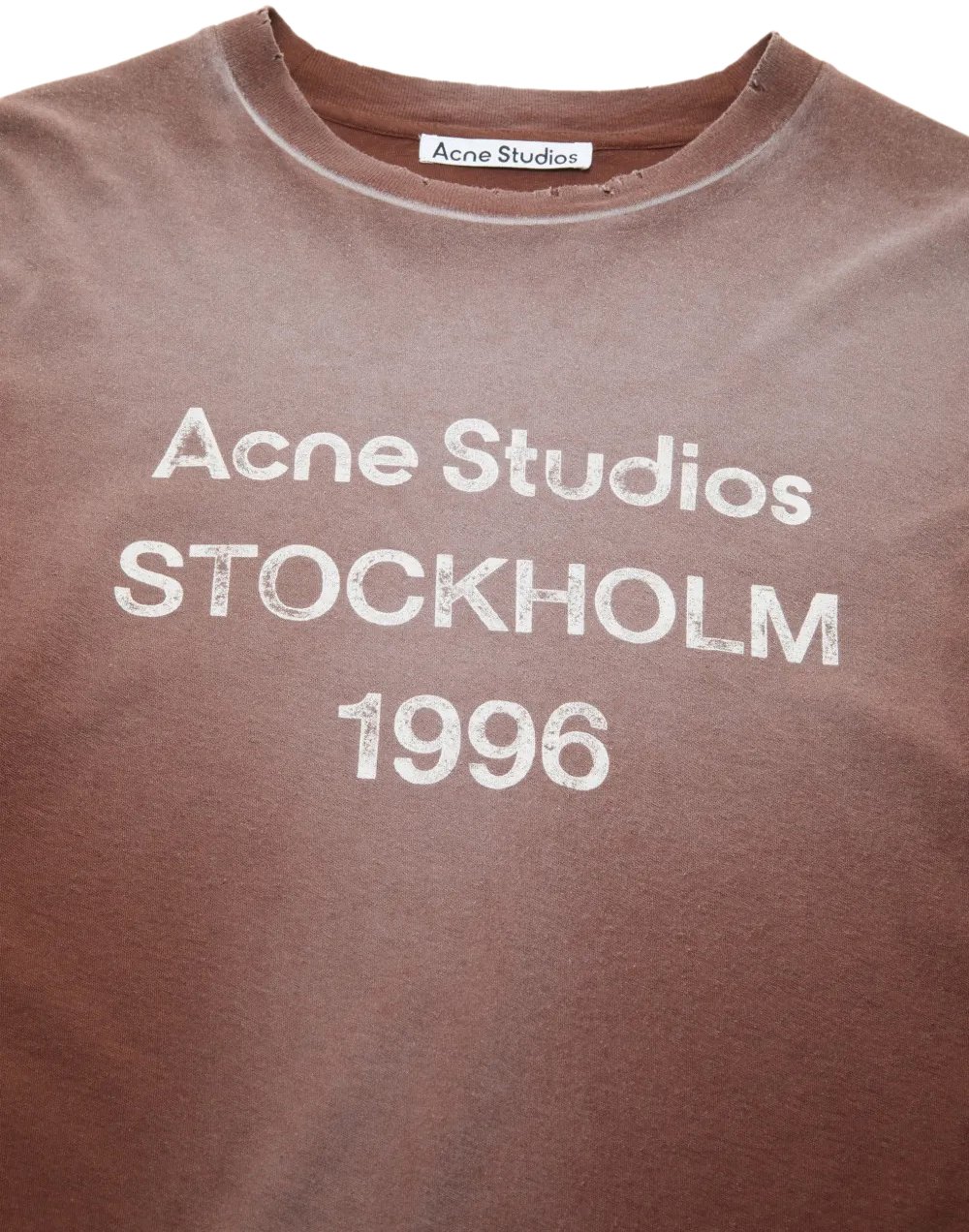 Acne Studios Longsleeve Chocolate Brown Bruin