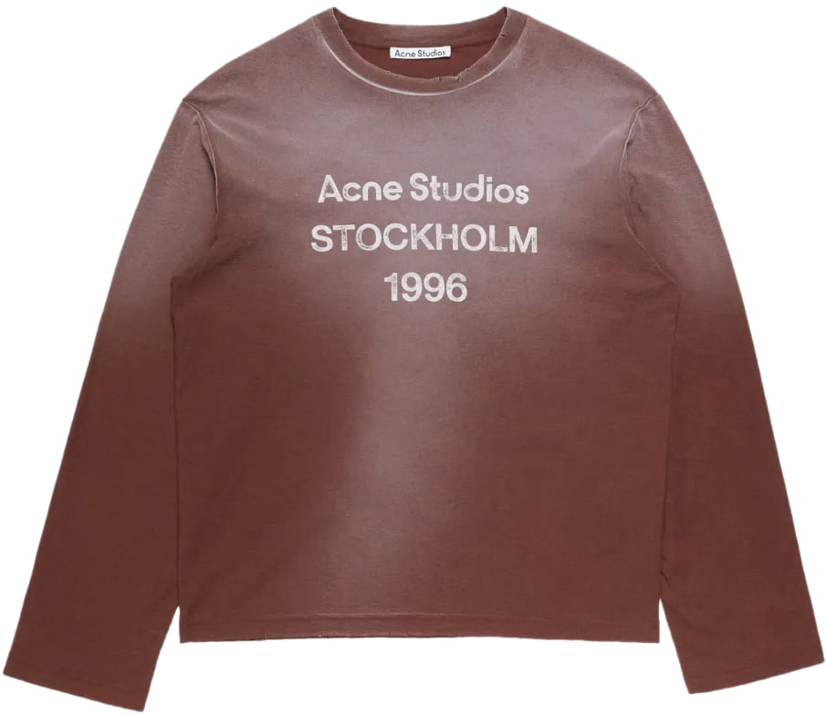 Acne Studios Longsleeve Chocolate Brown Bruin