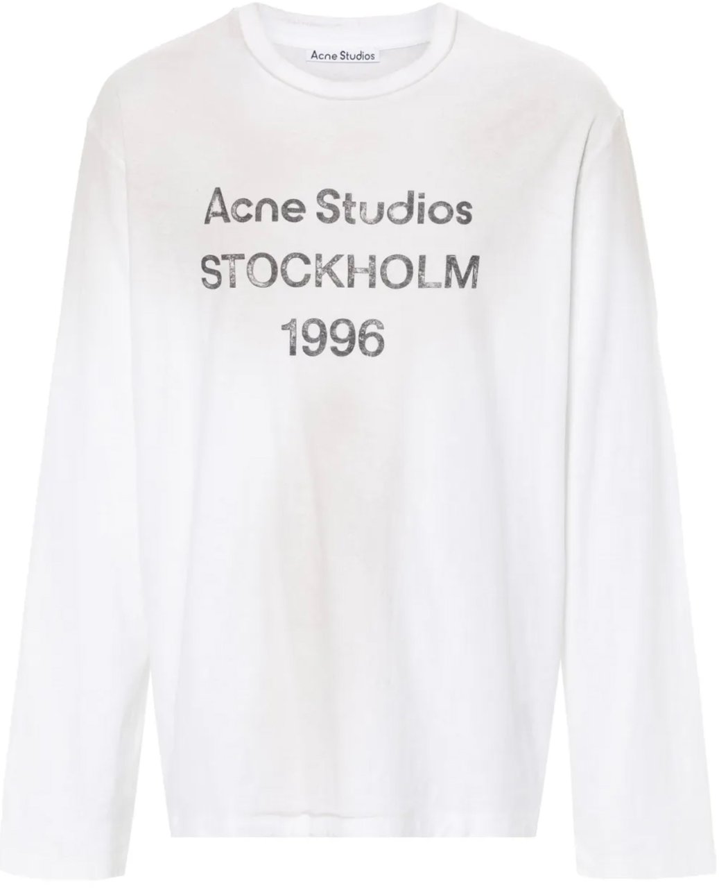 Acne Studios Acne Studios Longsleeve Dusty White Wit