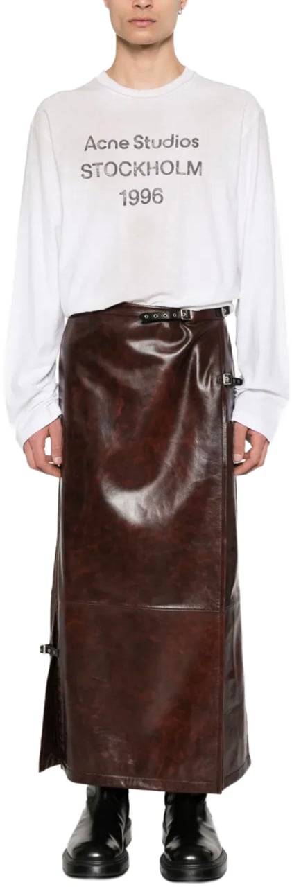 Acne Studios Acne Studios Longsleeve Dusty White Wit