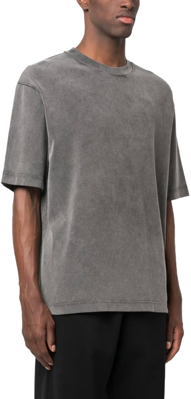 Acne Studios Acne Studios T-shirt Faded Black Zwart