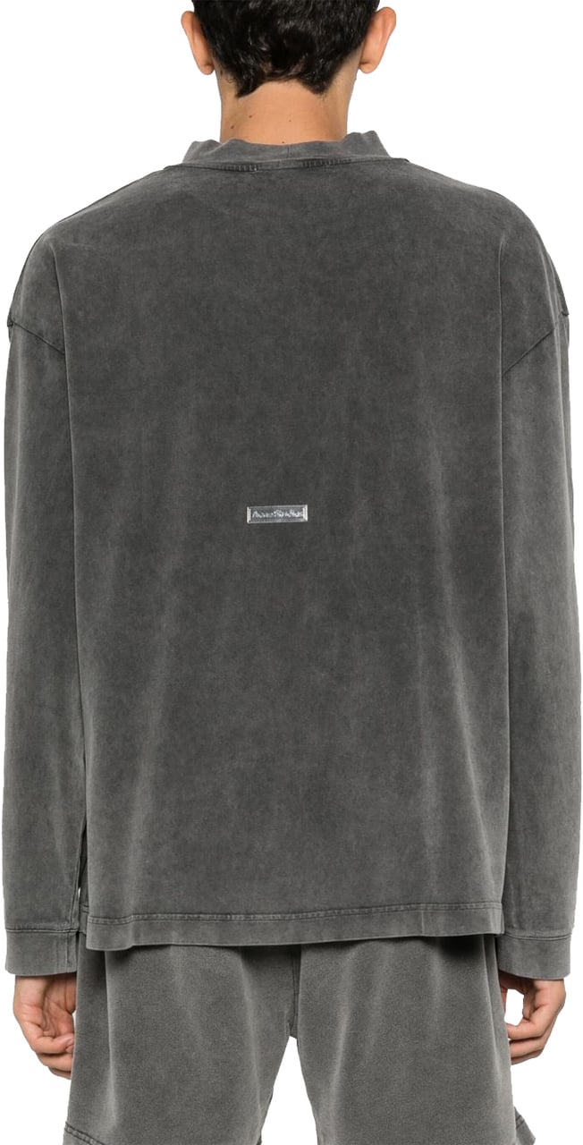 Acne Studios T-Shirts And Polos Grey Grijs