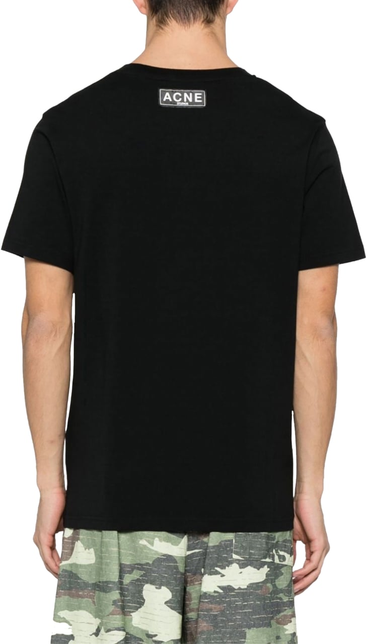 Acne Studios Everest Logogram T-shirt Zwart