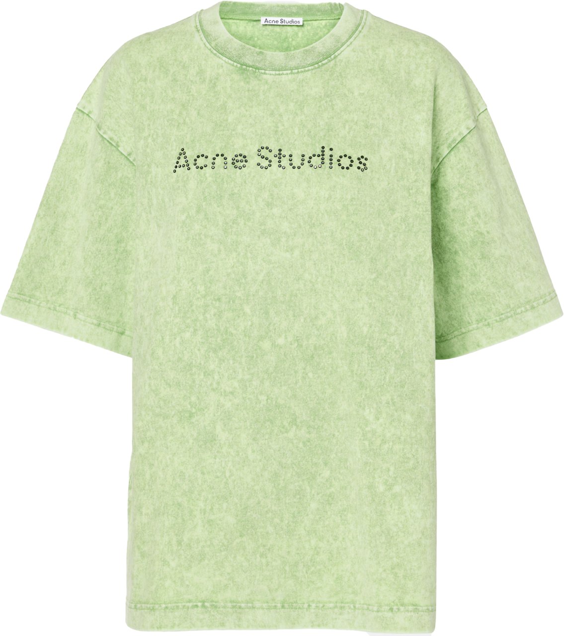 Acne Studios Acne Studios T-shirt Bright Green Groen