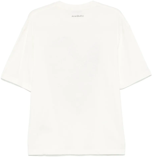 Acne Studios T-shirt Optic White Wit