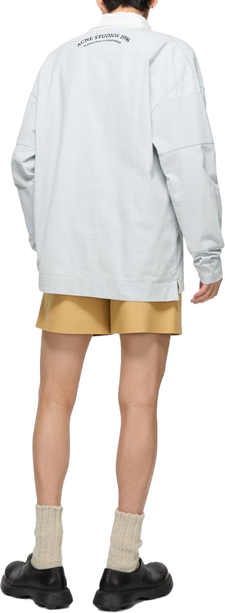 Acne Studios T-Shirts And Polos Light Grey Lichtgrijs