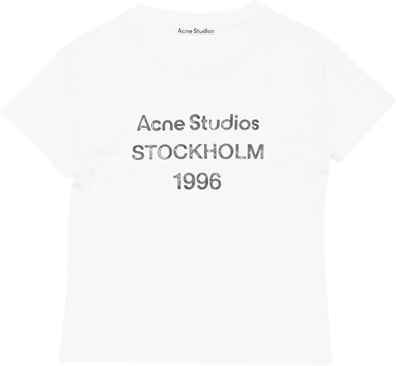 Acne Studios T-shirt Off White Wit