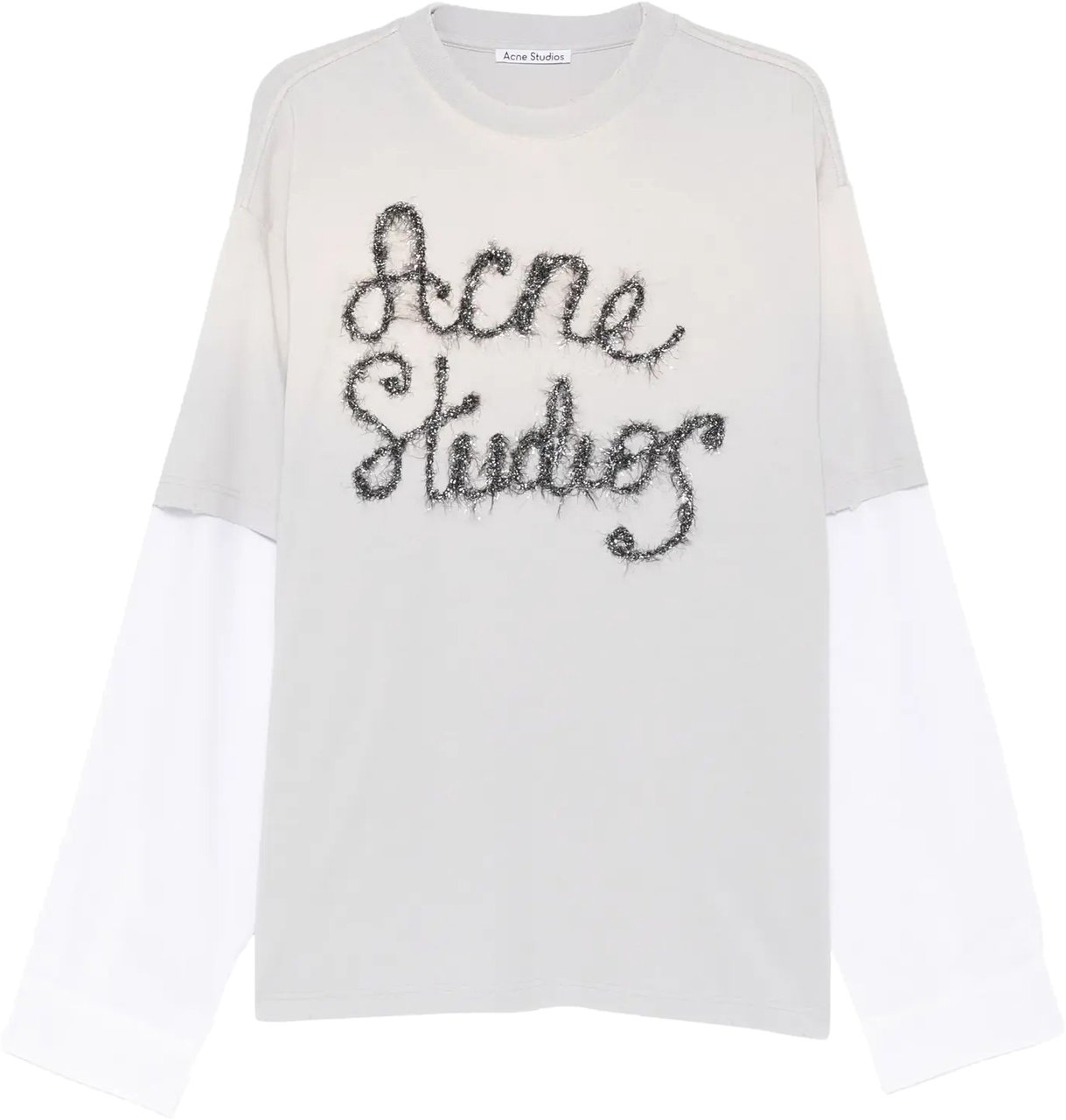 Acne Studios T-shirt Light Blue Blauw