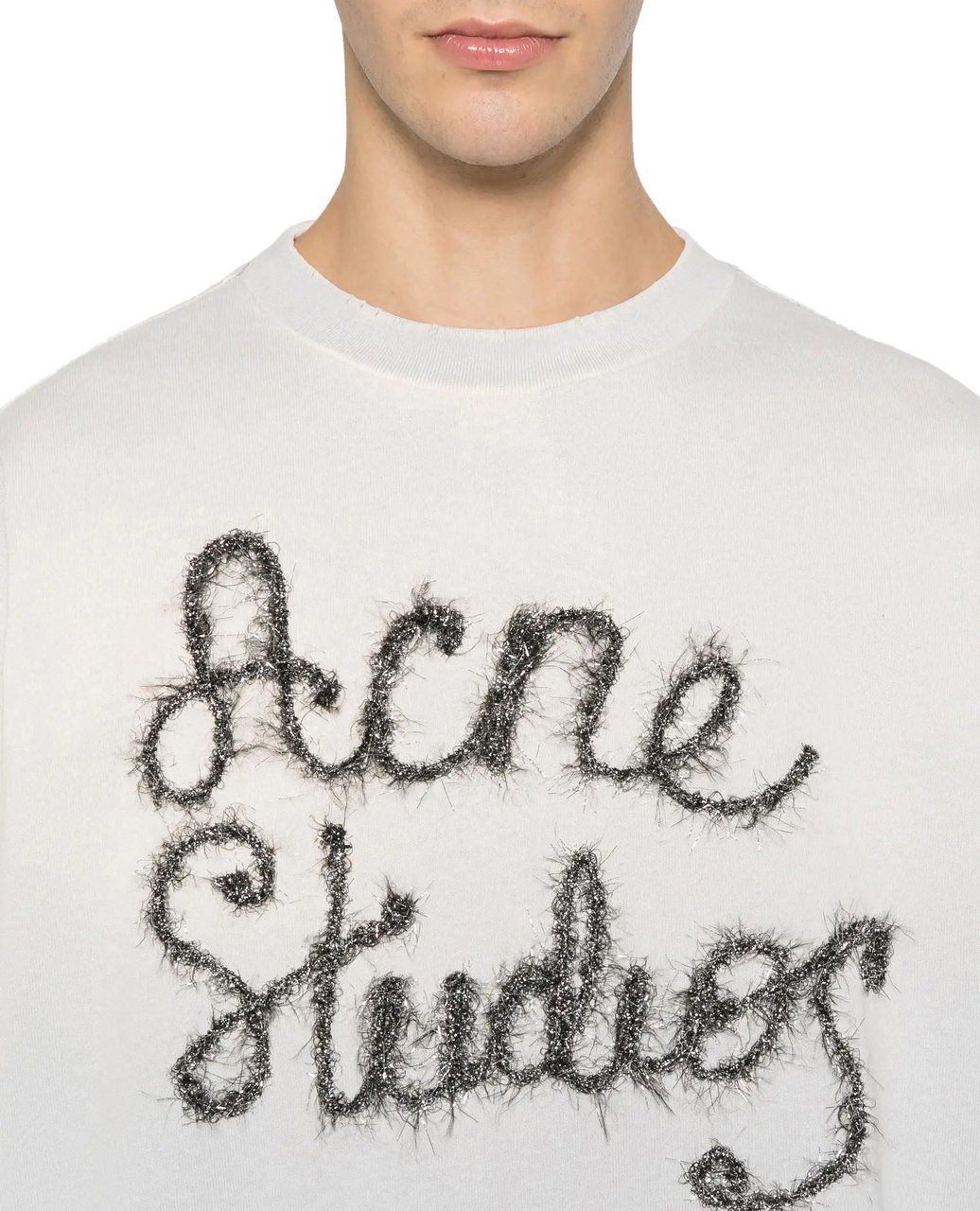 Acne Studios T-shirt Light Blue Blauw