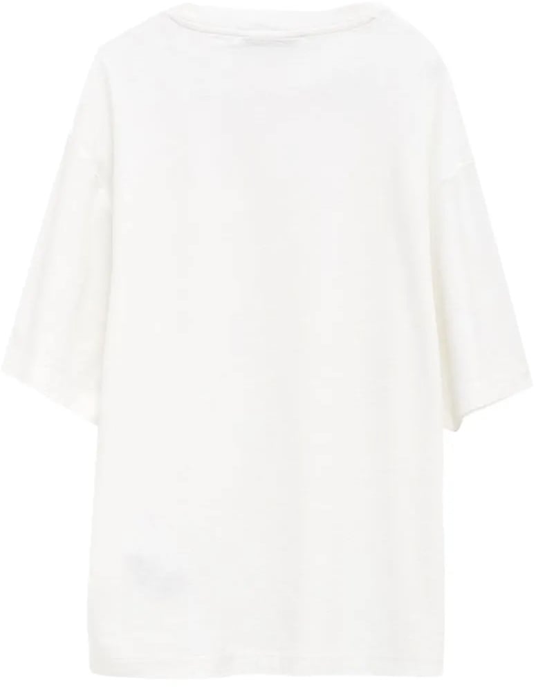 Acne Studios T-shirt Off White Wit